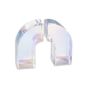 Luxury Acrylic Bookend Holder For Modern Home Decoration And Stylish Bookshelf Organization Solution - Product Image 5