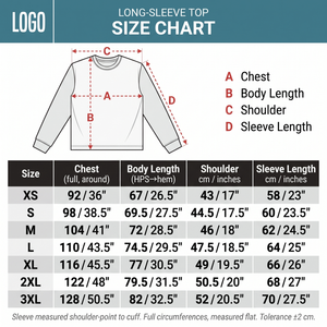 Camiseta de Manga Larga para Hombre, Ecológica, de Algodón Peinado 100%, 300 GSM, Estilo Urbano, con Logotipo Personalizado - Product Image 6