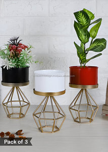 Ensemble de 3 pièces modernes multicolores ensemble de jardinières prix en gros - Product Image 6
