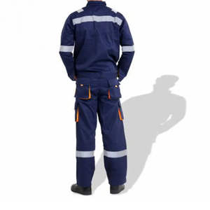 Uniformes de trabajo de construcción de manga larga, traje general de seguridad de nailon transpirable con chaqueta, pantalones, ropa de trabajo Industrial - Product Image 3