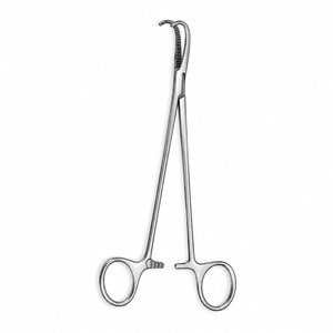 Pinces à amygdales Negus en acier inoxydable, instrument chirurgical ORL, pinces d'amygdalectomie courbées, fournisseur d'outils médicaux OEM - Product Image 4