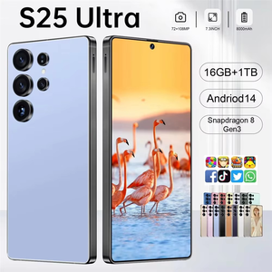 Smartphone 5G à grand écran S25 Ultra, 7,3 pouces HD, processeur Deca Core, appareil photo arrière 108MP, dernier Android 14, téléphones mobiles LTE - Product Image 3