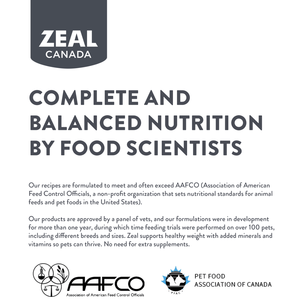 Nourriture pour chiens séchée à l'air Zeal Canada - Repas entier de gibier - Sans céréales - Pour toutes les générations (sachet de 1 lb) Bœuf - Product Image 3