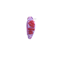 Coiffe perlée nouée artisanale, écologique, inspirée de la saison des écrevisses, personnalisée, motif sensibilisation au cancer du sein