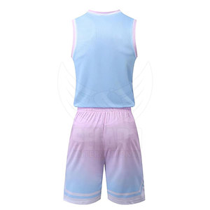 Uniforme de basket léger et confortable, faible MOQ, uniforme de basket grande taille pour unisexe - Product Image 2