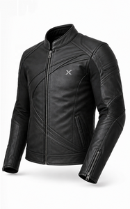 Veste de moto en cuir X Dynamic Sport |   Noir Rouge Vert |   Fabricant OEM ODM |   Qualité de conception haut de gamme |   Vêtements de course | - Product Image 3