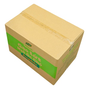 Durable 5-Layer Corrugated Board Carton Box Recycled Materials Glossy <b>Lamination</b> Good Support Standing Type for Brown Rice Cake - Product Image 3