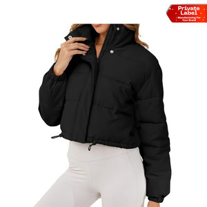 Chaqueta Corta Acolchada para Mujer al por Mayor, Proveedor de Abrigos Acolchados de Alta Calidad, Chaqueta Acolchada Extra Grande para Mujer de Marca Personalizada - Product Image 1