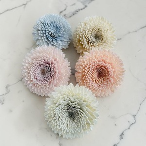 VADEE Premium White Snow Chrysanthemum 003 <b>Diffuser</b> Flower Sola Wood Handmade Sustainable Craft Sesbania <b>Reed</b> - Product Image 4