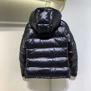Blouson d'hiver matelassé pour homme, tissé et enduit, à capuche, décontracté, respirant, imperméable, avec logo personnalisé sur le devant – Meilleures ventes - Product Image 2