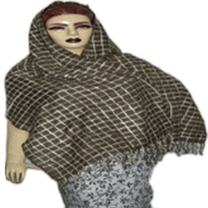 Pashmina 100% cachemira Jamavar, bufanda barata de verano, bufanda tejida a mano. - Product Image 2