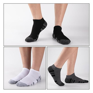 Calcetines invisibles para hombre – Calcetines ligeros y transpirables para gimnasio y correr - Product Image 2