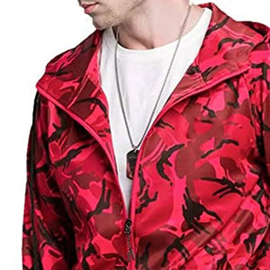 Survêtement uni pour homme, en polyester, élégant, pour le jogging, la gym et les sports, idéal pour l'échauffement en équipe - Product Image 3