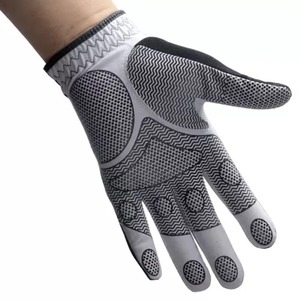 Gants de golf en cuir Cabretta véritable, fabriqués sur mesure, respirants, pour droitiers et gauchers, avec logo en caoutchouc pour le sport - Product Image 4