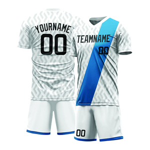 Conjunto de Camisetas de Fútbol Unisex Económicas, Uniformes de Fútbol Personalizados, Transpirables, Talla Grande, Manga Corta - Product Image 1