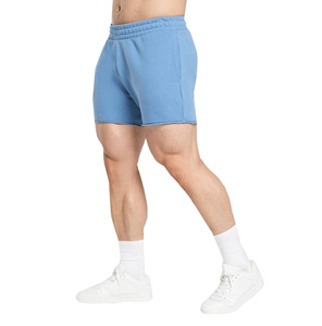 Nouveauté : Short de survêtement décontracté en coton pour homme – Confortable, durable, taille mi-haute, motif uni, respirant – Fabriqué au Pakistan - Product Image 2