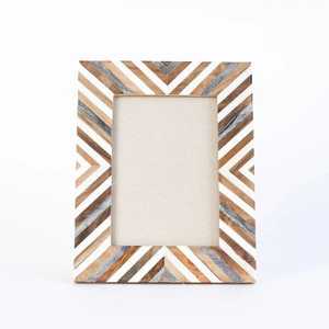 Customized Fashionable Best Quality Handcrafted Rectangular Bone Inlay Eco-Friendly Waterproof <b>Wall</b> Mount Photo <b>Frame</b> Beautiful - Product Image 3