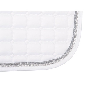 Tapis de selle confortable et personnalisable en polycoton respirant à séchage rapide, multicolore, doux, pour le dressage et les soins équestres - Product Image 2
