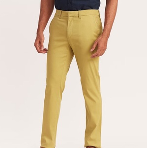 Pantalones Chinos Deportivos para Hombre, Nuevo Estilo 2026, Cintura Alta, 100% Algodón, Estilo Urbano, Fabricante Pakistaní, Servicio OEM - Product Image 1