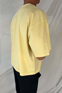 Camisetas de hombre 100% algodón, corte personalizado, estilo oversize, cropped y boxy, con logo personalizado, marca privada, estilo casual y streetwear. - Product Image 4