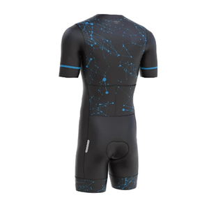 Traje de Ciclismo de Una Pieza con Diseño Sólido Personalizado, Transpirable y de Secado Rápido, Ropa de Ciclismo para Hombre y Mujer - Product Image 5