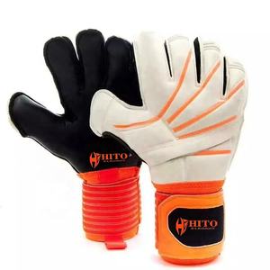Guantes de Portero de Fútbol con Palma Delantera de Látex Húmedo y Seco, Dorso de Silicona Inyectada, Corte Híbrido, Correa Integrada, Protección para Dedos y Pulgar - Product Image 1