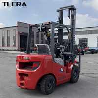 Chariot élévateur diesel 2T 2.5T 3T 3.5T 5T Euro 5 Moteur Kubota Mât à levage élevé Pneu pneumatique Chariot élévateur diesel industriel de chargement