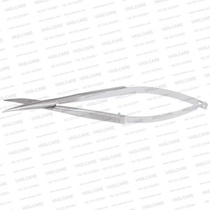 Tijeras de tenotomía Westcott de 4-1/2″ (11.5 cm) – Tijeras oftálmicas para cirugía ocular de 18 mm con punta roma y mango de resorte de Vaslcare - Product Image 3