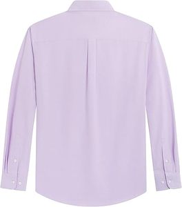 Chemise Oxford Aura Glow pour homme, unie, décontractée, à col boutonné, manches longues, avec poche, édition 2026 Element - Product Image 3
