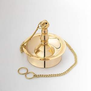 โถโลหะรูปดอกบัวแบบดั้งเดิมสำหรับใส่ดอกไม้ลอยน้ำ ทำจากทองเหลือง สวยงาม เหมาะสำหรับตกแต่งในเทศกาลดีวาลี - Product Image 3