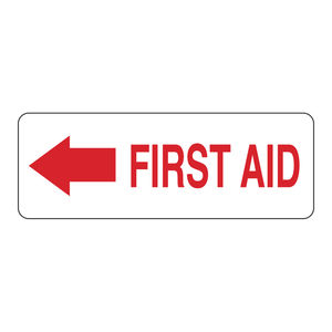 Panneau de signalisation de premiers secours en PVC haute visibilité Brady, panneau de sécurité intérieur/extérieur pour zones d'urgence - Product Image 3