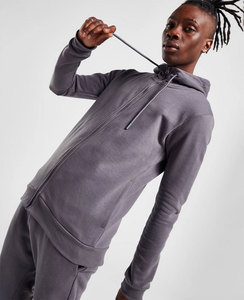 ชุดวอร์มผ้าฝ้ายระบายอากาศมีซิปสไตล์ใหม่สำหรับฤดูใบไม้ร่วง/ฤดูหนาวเทคโนโลยีกีฬาการฝึกอบรมโลโก้ที่กำหนดเอง - Product Image 6