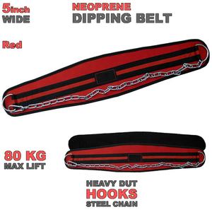 OEM Custom Logo Gym Gear Unisex Thick EVA Neoprene 32" <b>Chain</b> Dip Pull Up Nylon Knee <b>Belt</b> Breathable Fitness Equipment Wholesale - Product Image 2