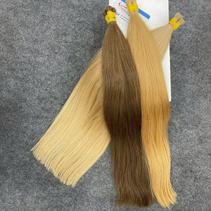 Extensions de cheveux Remy vietnamiens double drawn disponibles à la commande, sans perte, de haute qualité, naturellement lisses et pleines pointes - Product Image 6