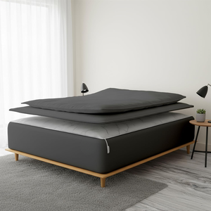 Sábana Ajustable con Cierre de Calidad Hotelera |   Cierre fácil con cremallera |   Tela Suave y Transpirable |   Colchón Seguro y Ajustable, Sin Arrugas, Confortable | 2026 - Product Image 2