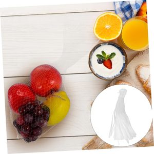 Bolsas de malla para frutas y verduras para refrigerador, bolsas de malla reutilizables para productos frescos - Product Image 6