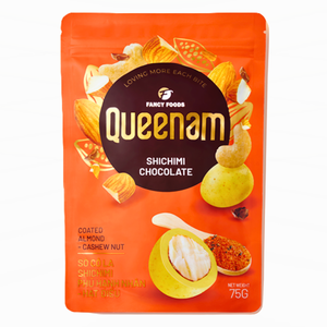 Candy Snacks Dessert Supply for Retail HALAL Dragee 75G Shichimi Chocolate Coated Almond Cashew Nuts Private Label Custom Global - Product Image 1