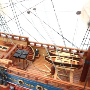 El más vendido - SAN FELIPE - Maqueta de barco velero español hecha a mano en madera del fabricante vietnamita GIA NHIEN CO., LTD - Product Image 4