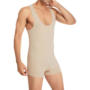 Top Selling OEM Service <b>Professional</b> Factory Customized Wrestling Singlets Breathable Quick Dry Short Sleeve Unisex Adult - Product Image 4