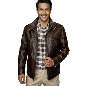 New Style Winter Warm Thick <b>Men</b> <b>Leather</b> <b>Jacket</b> Professional Manufacture <b>Men</b> Pu <b>Leather</b> <b>Jackets</b> With Your Logo <b>jacket</b> for <b>men</b> - Product Image 1