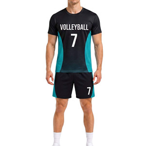 premium Men's <b>volleyball</b> uniforms Quick dry polyester jersey Sustainable printed sportswear Front logo <b>volleyball</b> shirt - Product Image 3
