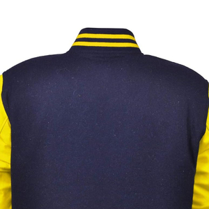 Chaqueta Varsity Personalizada de Alta Calidad para Hombre, Cuello Alto, Estilo Urbano, Transpirable, de Secado Rápido, Lana de Invierno, Talla Personalizada - Product Image 6