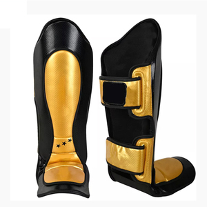 Wholesale Own Factory Made Karate Shin <b>Pad</b> / Mma Shin Guards Removable Instep Guards Protective <b>Pads</b> - Product Image 1