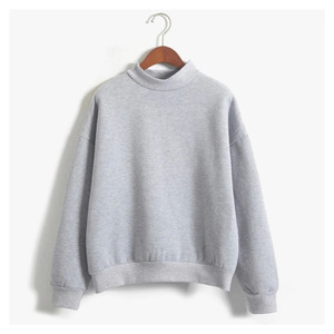 Sweat-shirt tendance moderne, tissu chaud et doux, coupe décontractée, look confortable et élégant, idéal pour un usage quotidien décontracté - Product Image 1