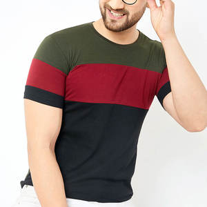 เสื้อยืดฤดูร้อนสำหรับใส่ทุกวันและสไตล์สตรีทชาย เนื้อผ้านุ่ม คอกลม เสื้อยืดผู้ชายผ้าฝ้าย เสื้อยืดลำลองแขนสั้น ลุคใหม่ - Product Image 4