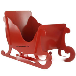 Traîneau de Noël en fil métallique Best Look pour la décoration de table de Noël, de la maison, des fêtes, de la boîte à cadeaux, du Père Noël, pour l'intérieur et l'extérieur - Product Image 5