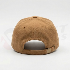 Tan Brown Suede Texture <b>Baseball</b> <b>Cap</b> <b>Plain</b> Adjustable Premium Hat Choice Outdoor Daily Quality Fit Pick Style Top - Product Image 2