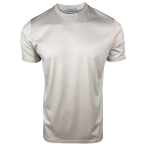 T-shirt en coton 100 % en gros, coupe ajustée, sérigraphie unie, tissé formel, 180 grammes, teint uni, service OEM, toile respirante - Product Image 4