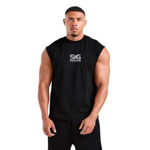 Men's <b>Loose</b> Fit <b>Tank</b> <b>Top</b> Sleeveless Casual Shirt Breathable Lightweight Summer Clothing Gym Fitness Workout Running Wholesale - Product Image 1