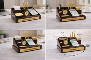 Plateau de table en bois - Durable et personnalisable avec impression sur mesure pour usage promotionnel au bureau, pour Pâques et la Saint-Valentin - Product Image 2